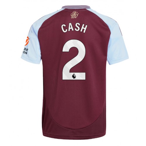 Fotbalové Dres Aston Villa Matty Cash #2 Domácí 2024-25 Krátký Rukáv